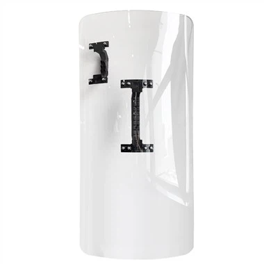 警察のPC材料が付いている長方形の盾の反暴動の盾の警察の軍用機器